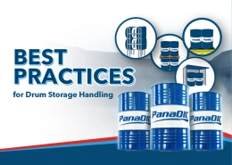 best practice drum storage handling panaoil